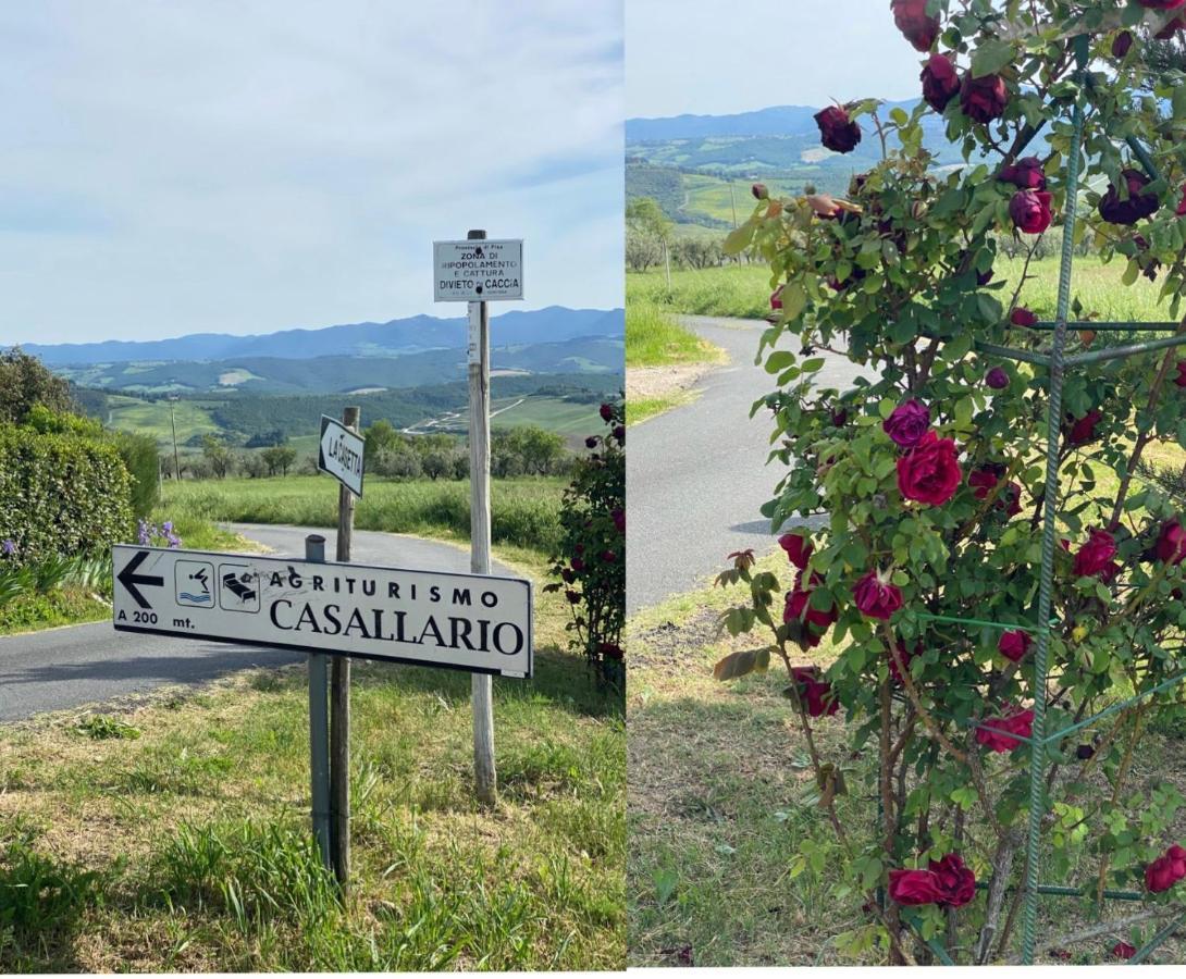 Agriturismo Casallario Вольтерра Экстерьер фото